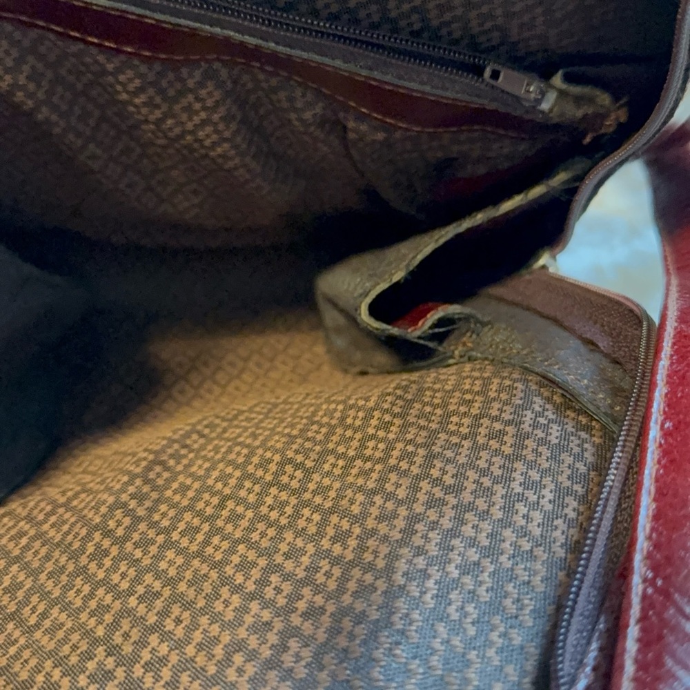 Brown Patterned Boho Women's Backpack - image 6